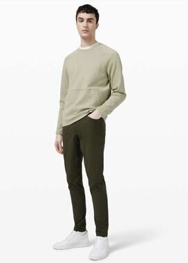 Lululemon ABC Pant Skinny 32" Pants in Dark Olive Size 31